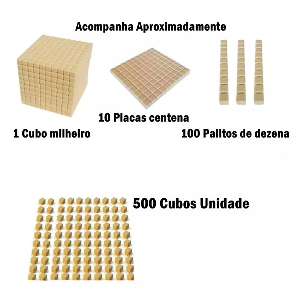 Material Dourado em Madeira